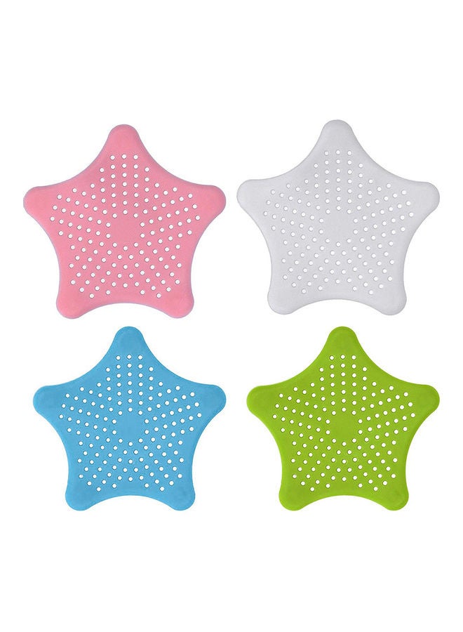 مصفاة لحوض الاستحمام على شكل نجمة خماسية مضادة للانسداد أخضر 20*10*20سم - Image 5