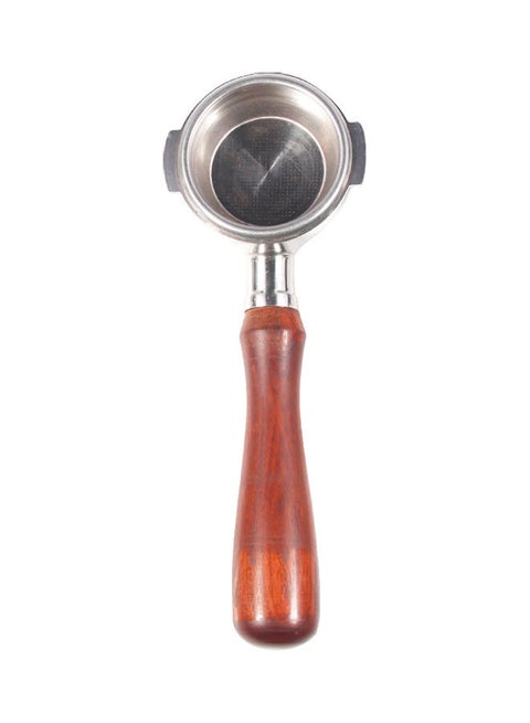 58mm Bottomless Coffee Portafilter Professional Filtering Tools for Semi-automatic Coffee Machine 2 Optional Multicolor 26*7*7cm