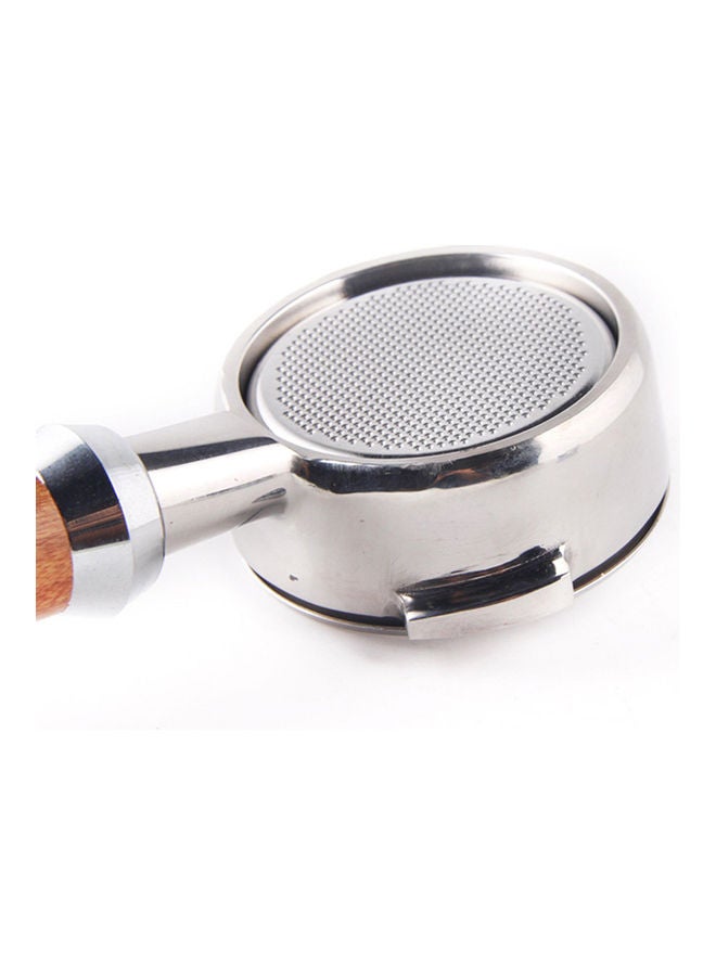 58mm Bottomless Coffee Portafilter Professional Filtering Tools for Semi-automatic Coffee Machine 2 Optional Multicolor 26*7*7cm