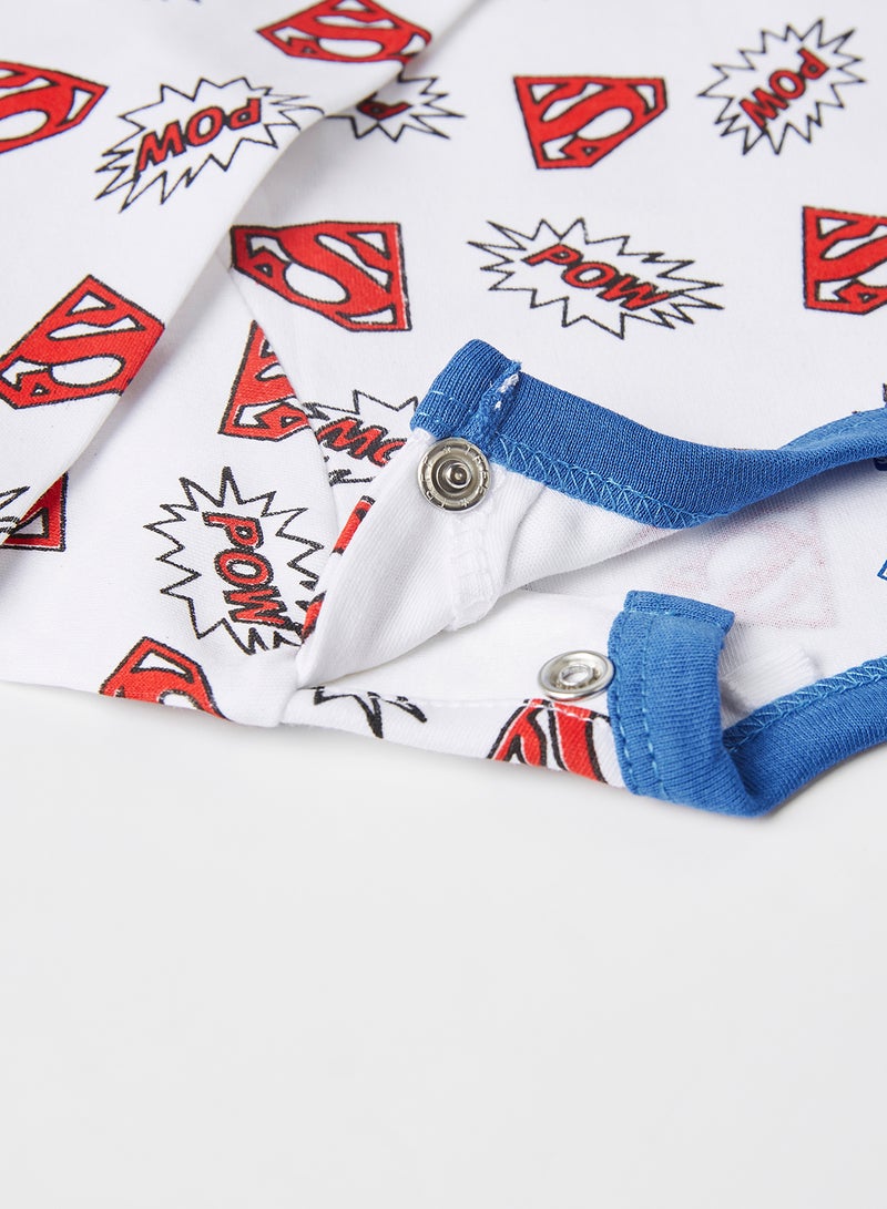 Moms Love - Comfy Baby Superman Print T-Shirt Assorted - Image 1