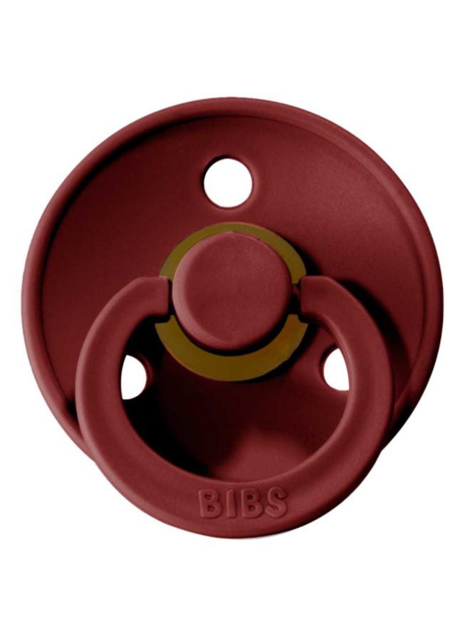 بيبس لهاية مقاس 2 مناسبة للأطفال حديثي المشي من عمر 6 أشهر إلى 18 شهراً من قطعة واحدة، لون واين - Image 1