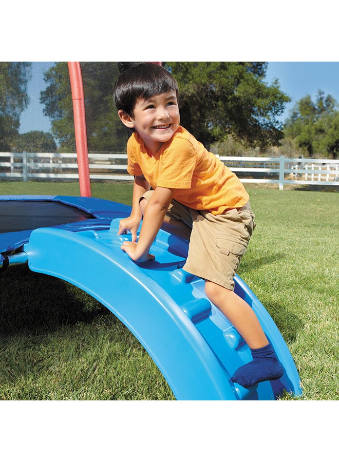 little tikes - Climb N Slide Trampoline With Ladder 7feet - Image 1