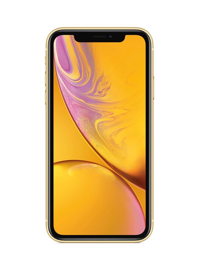 أبل - مستعمل ومجدد - هاتف آيفون XR بذاكرة روم 64 جيجابايت مع تطبيق فيس تايم ويدعم تقنية 4G LTE بلون أصفر - Image 1