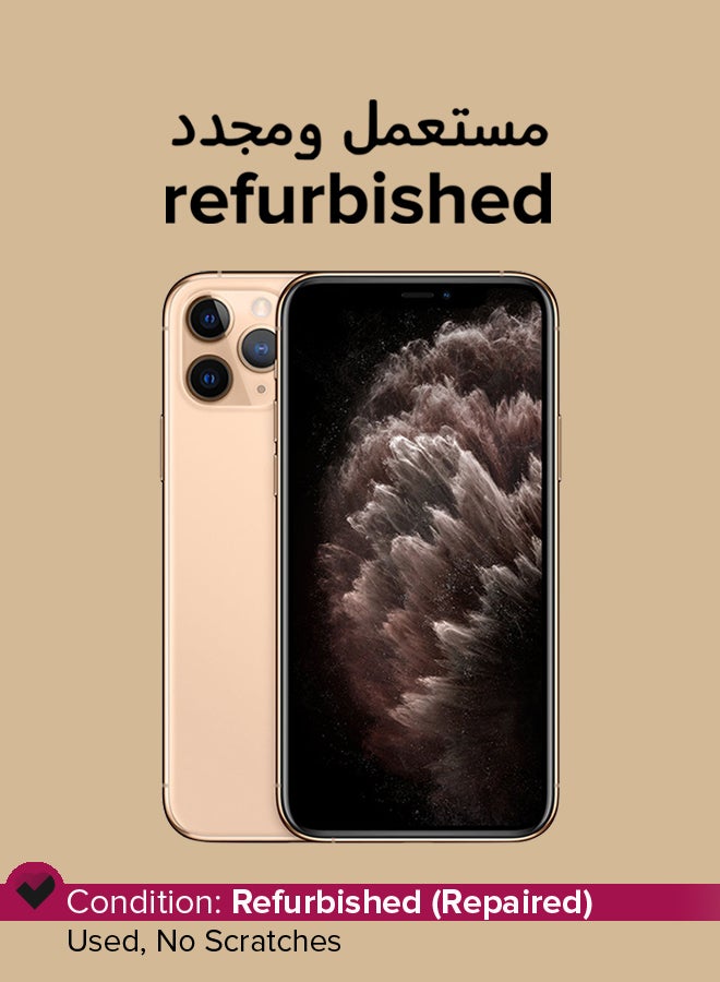 Apple - Refurbished - iPhone 11 Pro Max 256GB Gold 4G With Facetime - International Version - Image 1