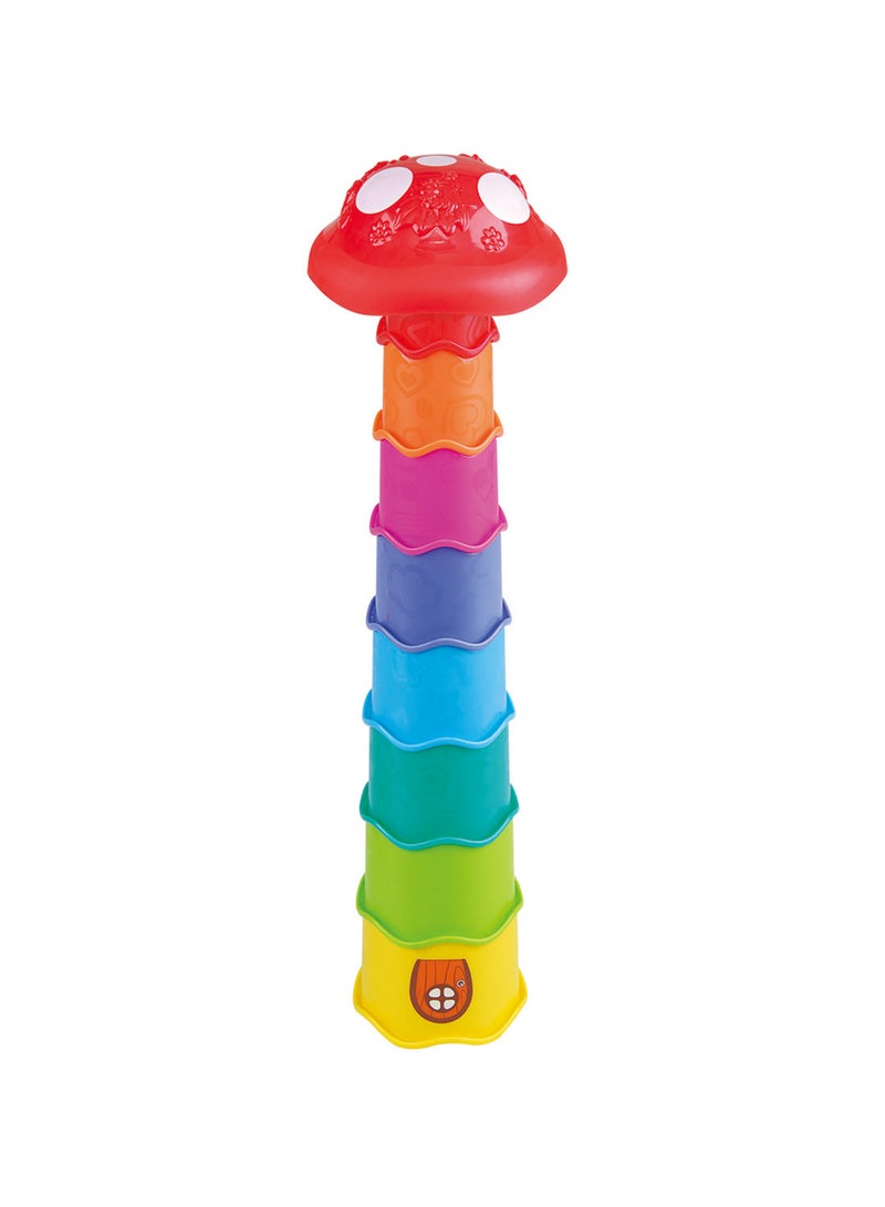 PLAYGO Stack-A-Mushroom Tower - Image 1