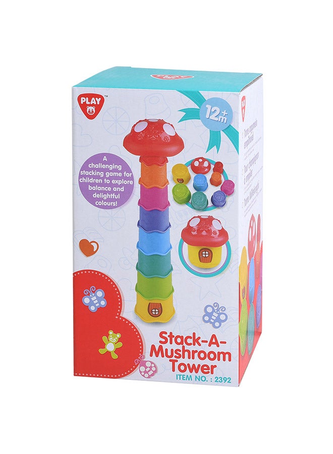 PLAYGO Stack-A-Mushroom Tower - Image 2