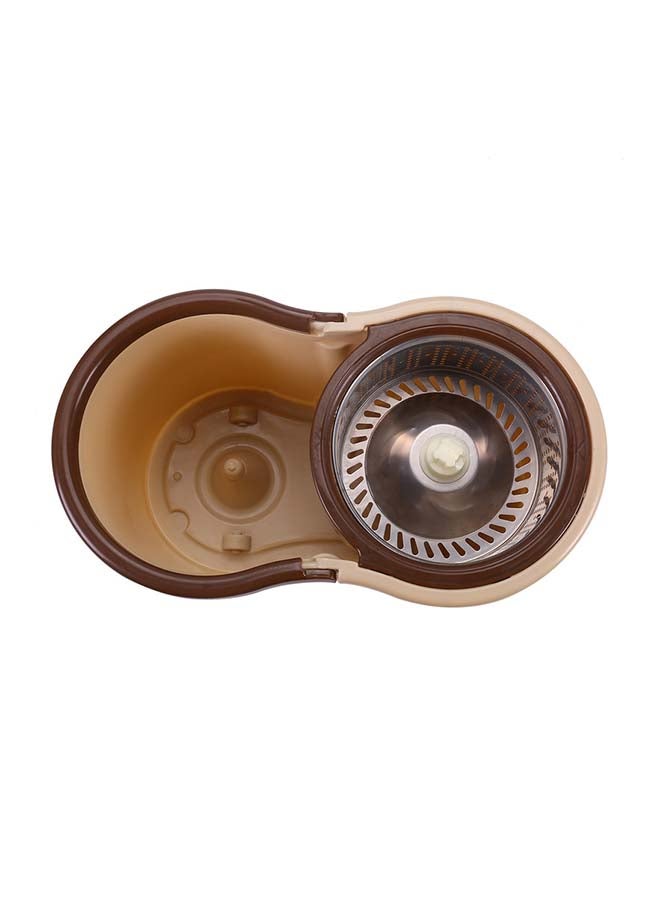 Generic - Rotating Spin Mop With Bucket Beige 47centimeter - Image 1
