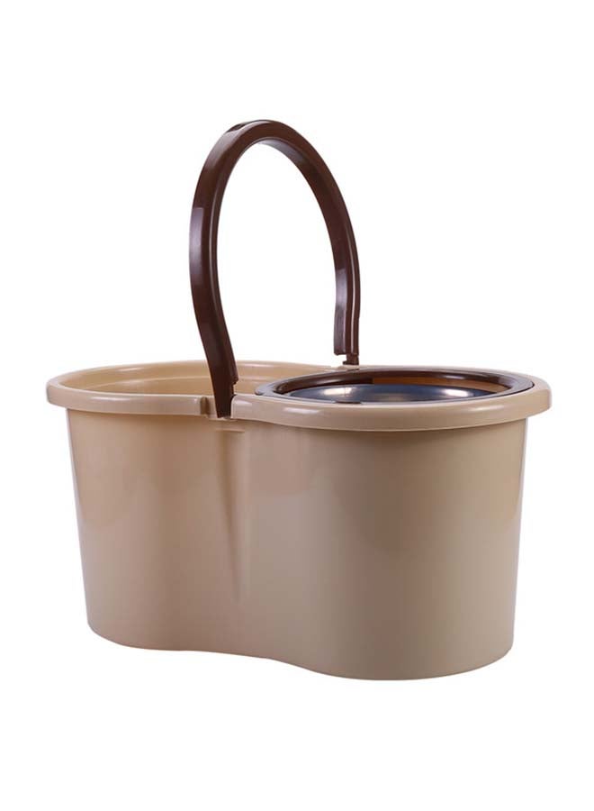 Generic - Rotating Spin Mop With Bucket Beige 47centimeter - Image 1