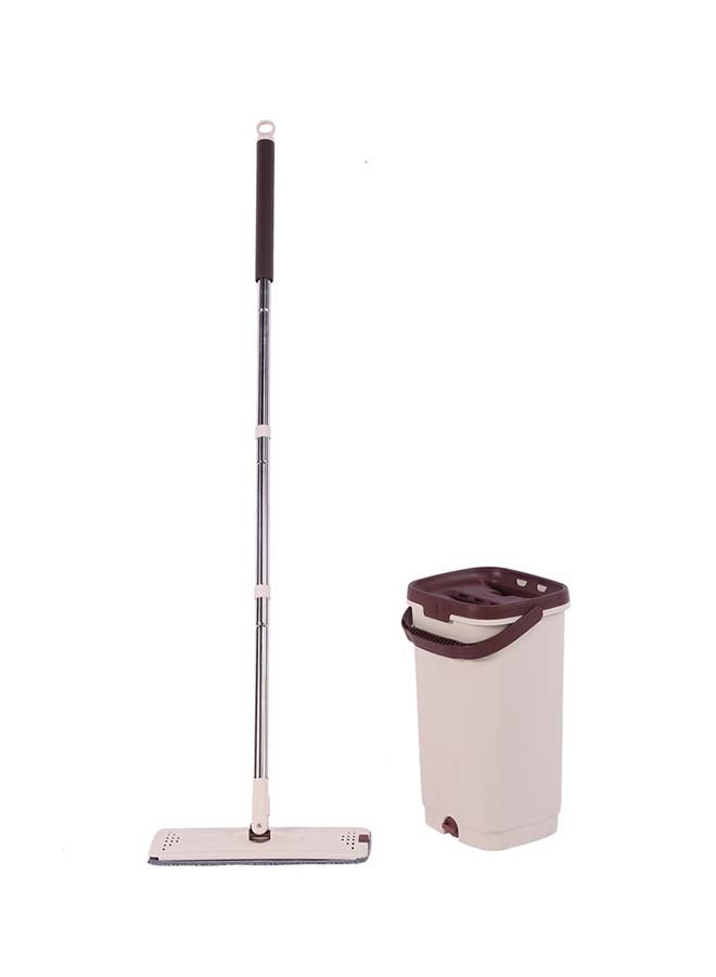 Rotating Spin Mop With Bucket Beige 24cm  - Image 1
