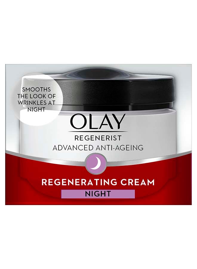 Olay Face Moisturizer Regenerist Regenerating, Hydrating and Anti-Aging Night Cream White 50ml  - Image 3