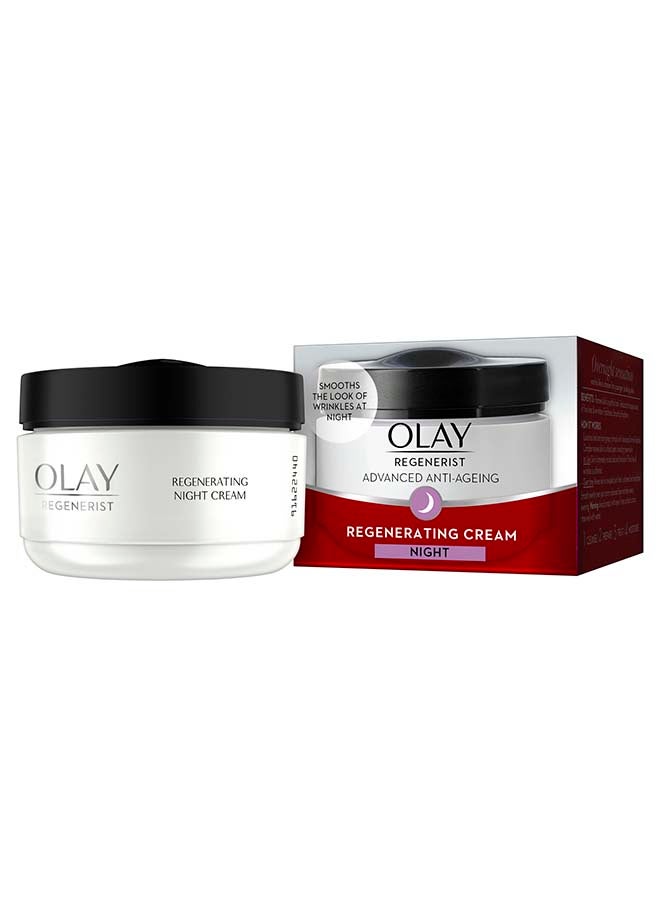Olay Face Moisturizer Regenerist Regenerating, Hydrating and Anti-Aging Night Cream White 50ml  - Image 2