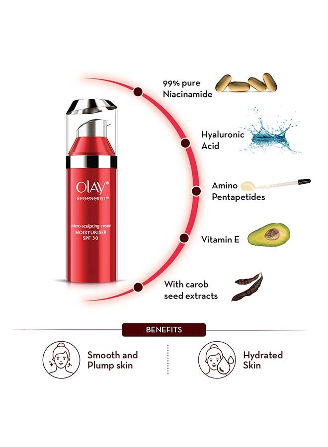 Advanced Anti-Ageing SPF 30 Micro-Sculpting Cream Red 50ml