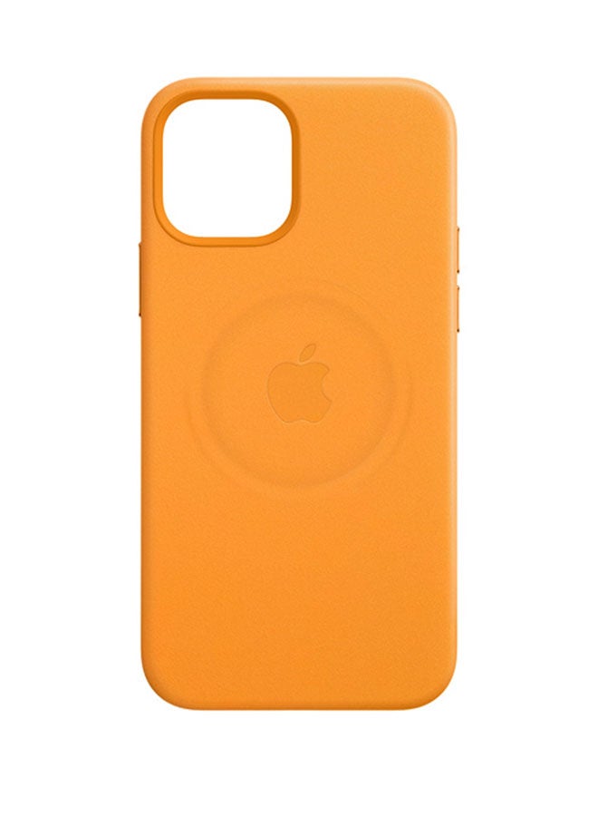 iPhone 12 Mini Leather Case With MagSafe California Poppy