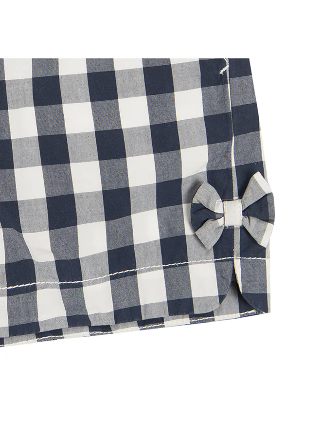 SMYK Checks Print Regular Fit Shorts Multicolour