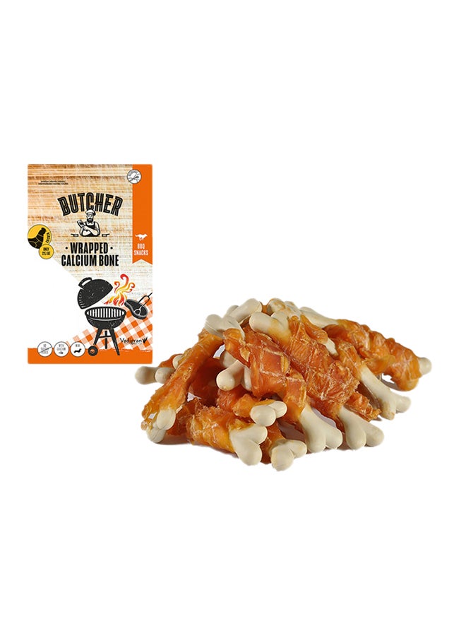 Vadigran Butcher Chicken Wrapped Calcium Bone Mini Brown 70grams 