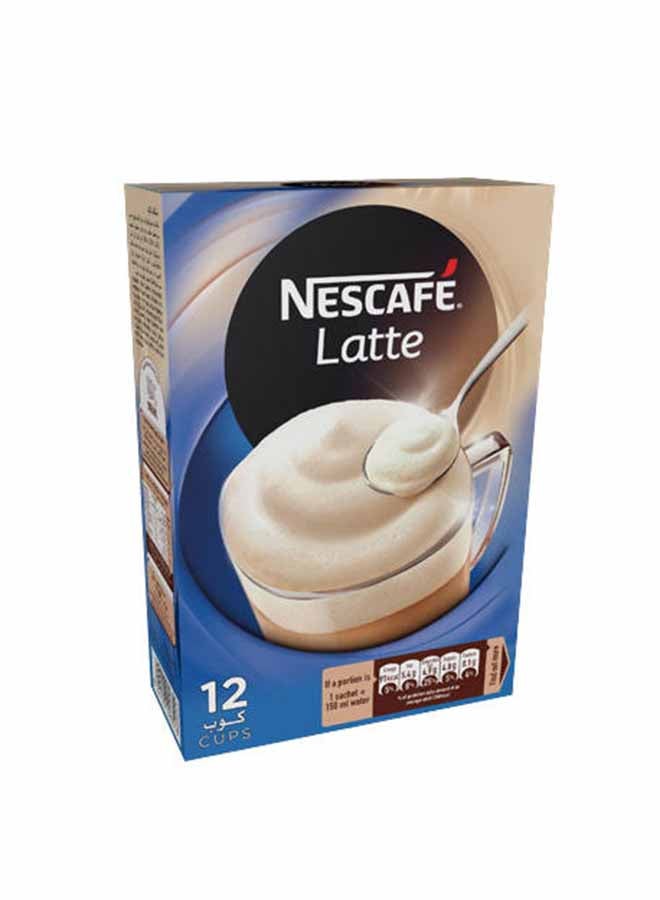 لاتيه، 12 كوباً 20جرام