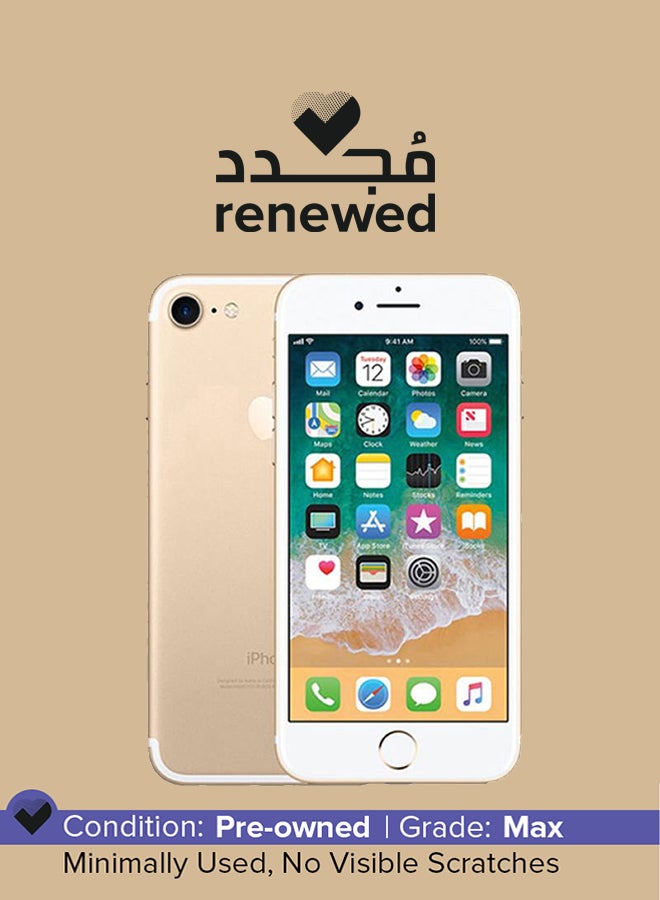 Apple Renewed - iPhone 7 With FaceTime Gold 32GB 4G LTE - Image 1