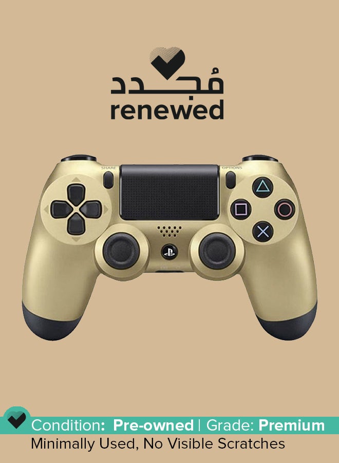 Sony Renewed - DualShock 4 Wireless Controller For PlayStation 4 - GOLD - Image 1