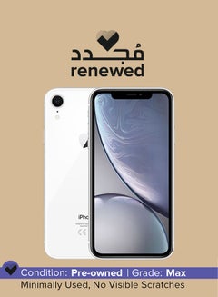 Apple Renewed - iPhone XR With FaceTime White 64GB 4G LTE  - Image 1