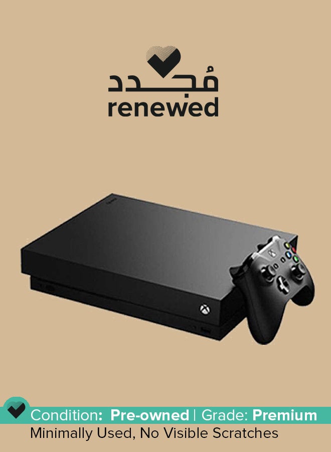 مايكروسوفت - مُجدد - جهاز اكس بوكس وان X سعة 1 تيرابايت مع ذراع تحكم - Image 1