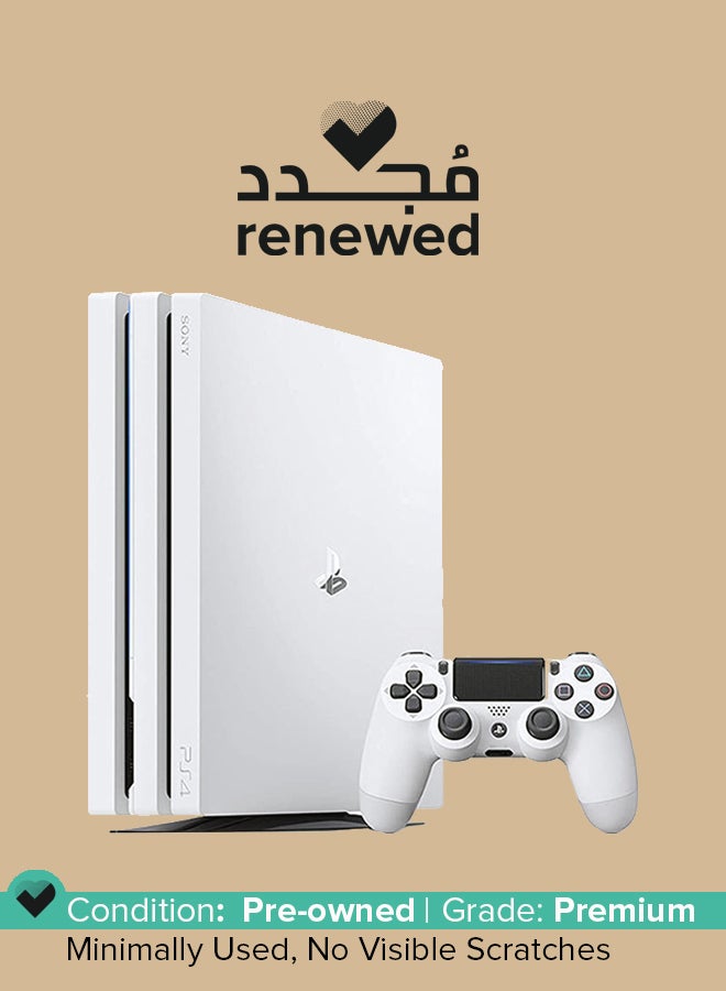 Sony Riyadh Sony Renewed - PlayStation 4 Pro 1TB Console - White | Best Price KSA ...