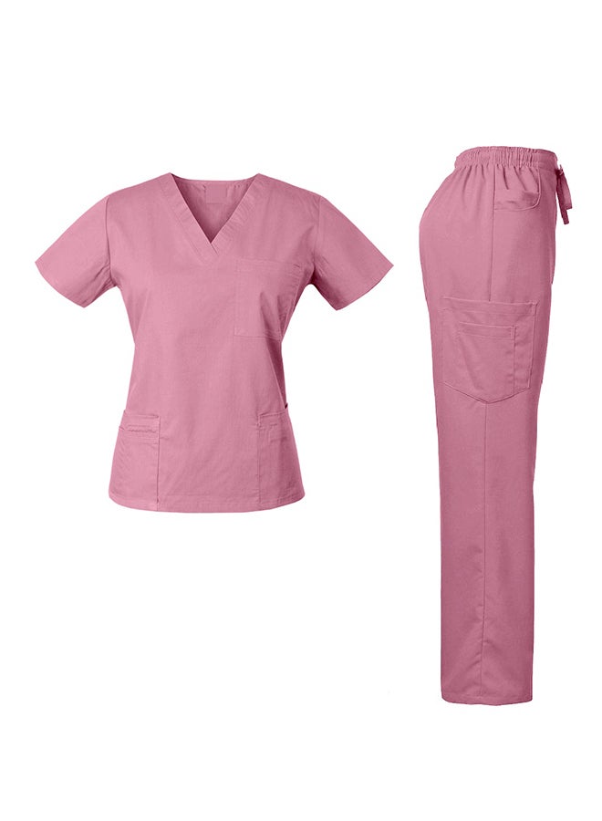 Veronica Medical Scrub Set Light Purple - Image 1
