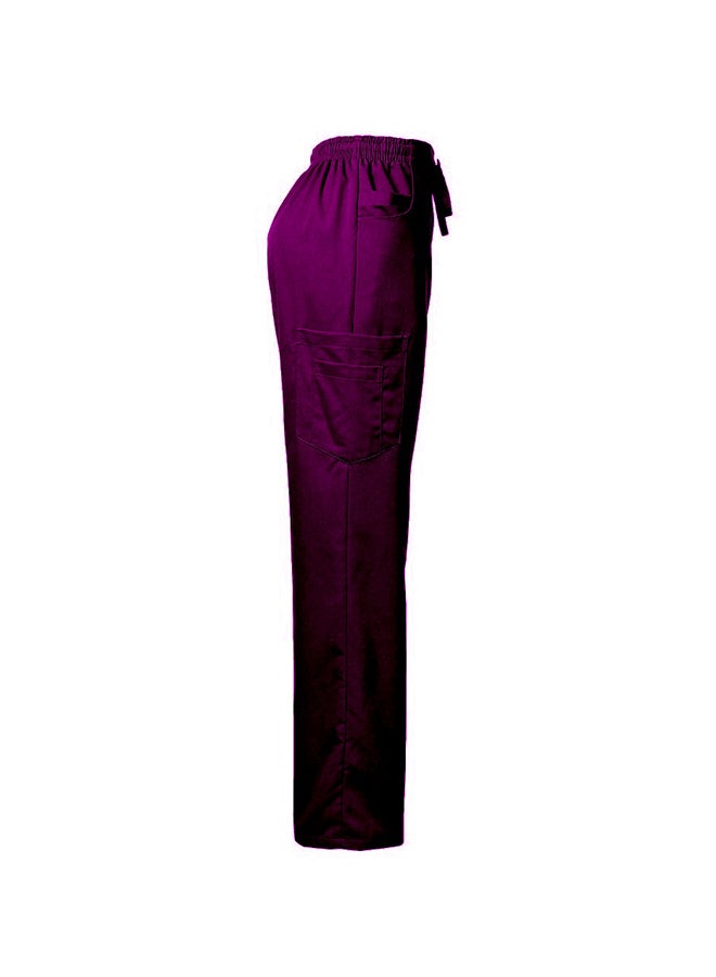 فيرونيكا طقم زيّ طبي أرجواني  - Image 3