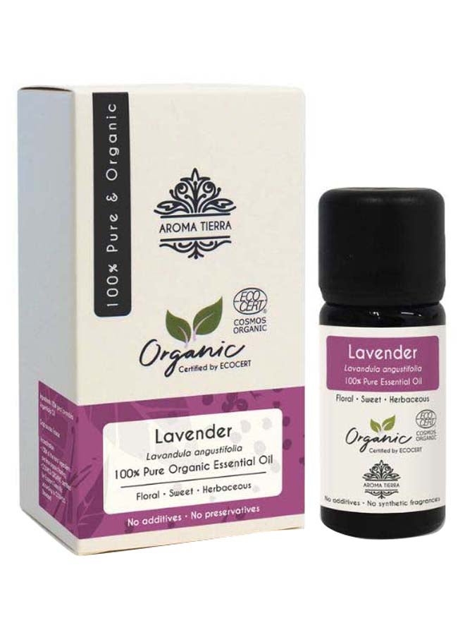 Aroma Tierra Organic Lavender Essential Oil 10ml - Image 1