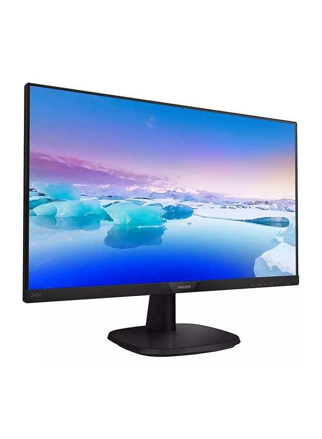 فيليبس شاشة 24 بوصة عالية الدقة IPS LED مع شاشة ذات حدود ضيقة، حامل VESA، HDMI، VGA، مكبر صوت، 243V7QJAB - Image 2