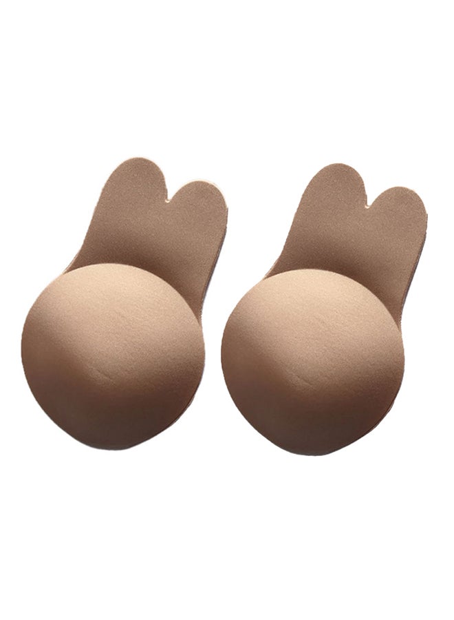 YOLI - Adhesive Strapless Pushup Bra Beige - Image 1