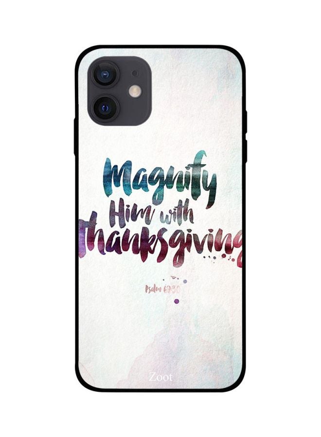 Zoot Quote Printed Case Cover -for Apple iPhone 12 mini White/Green/Red White/Green/Red