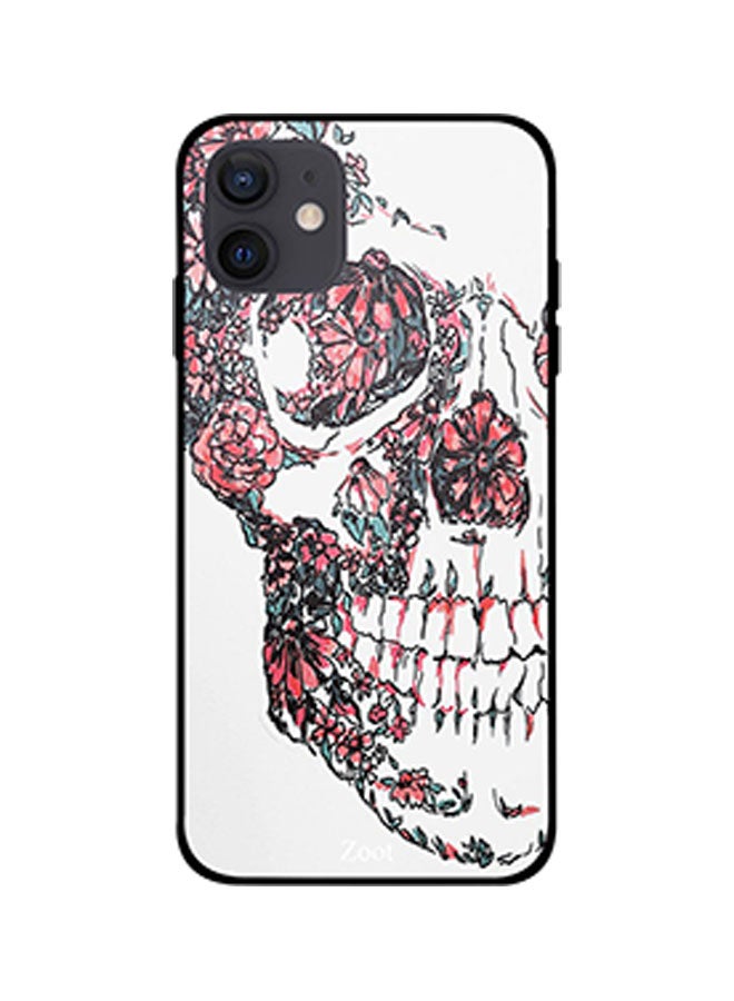 Zoot Skull Printed Case Cover -for Apple iPhone 12 mini White/Pink/Black White/Pink/Black - Image 1