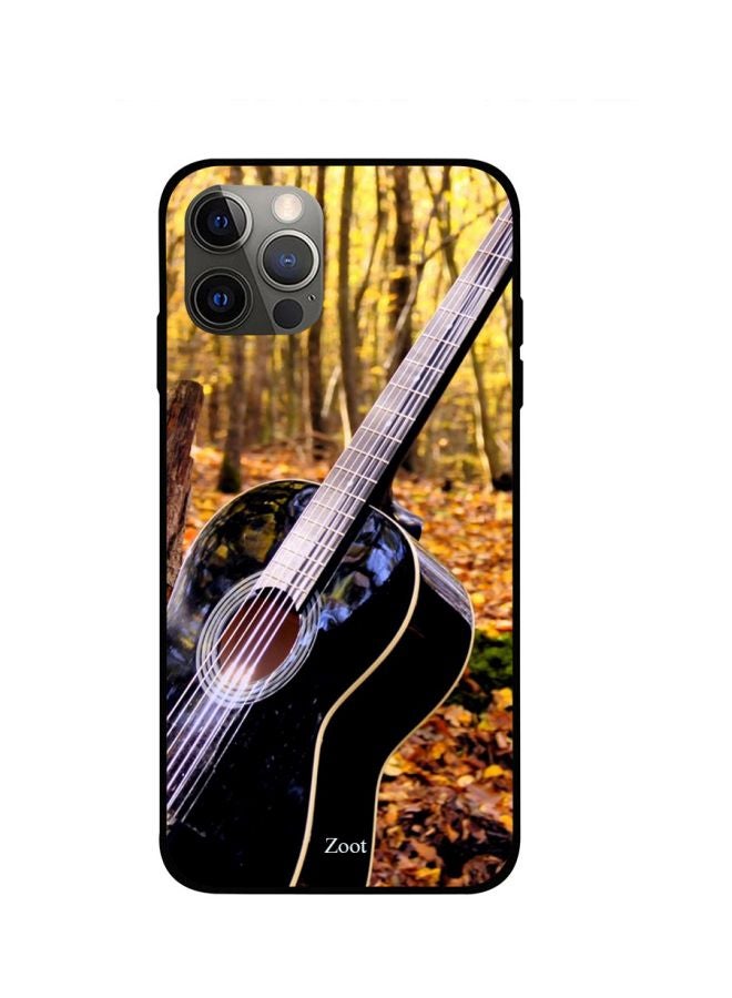 Zoot Guitar Printed Case Cover -for Apple iPhone 12 Pro Max Yellow/Black/Beige Yellow/Black/Beige - Image 1