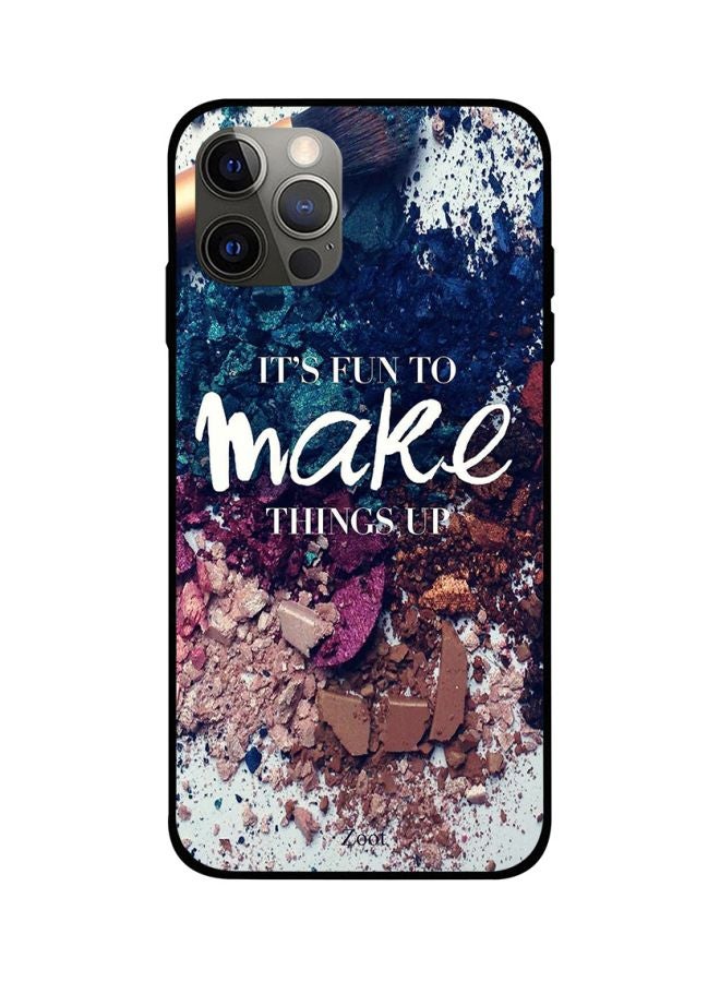 Zoot Fun To Make Things Up Printed Case Cover For Apple iPhone 12 Pro Max Multicolour - Image 1