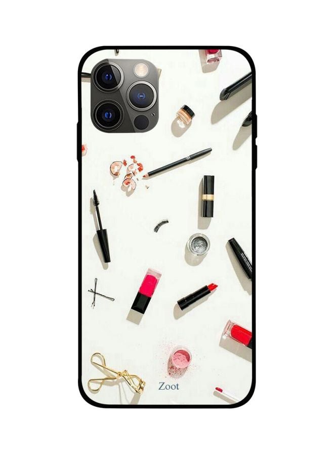 Zoot Make-Up Printed Skin Case Cover -for Apple iPhone 12 Pro Max White/Black/Red White/Black/Red - Image 1