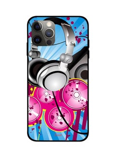 Headphone Printed Case Cover -for Apple iPhone 12 Pro Max Blue/Pink/Black Blue/Pink/Black