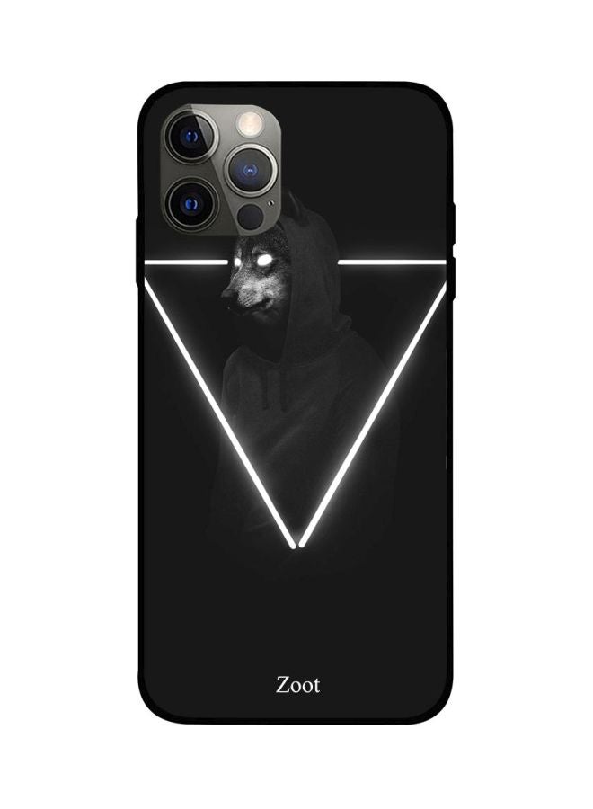 Zoot - Fox Printed Case Cover -for Apple iPhone 12 Pro Black/Grey/White Black/Grey/White - Image 1