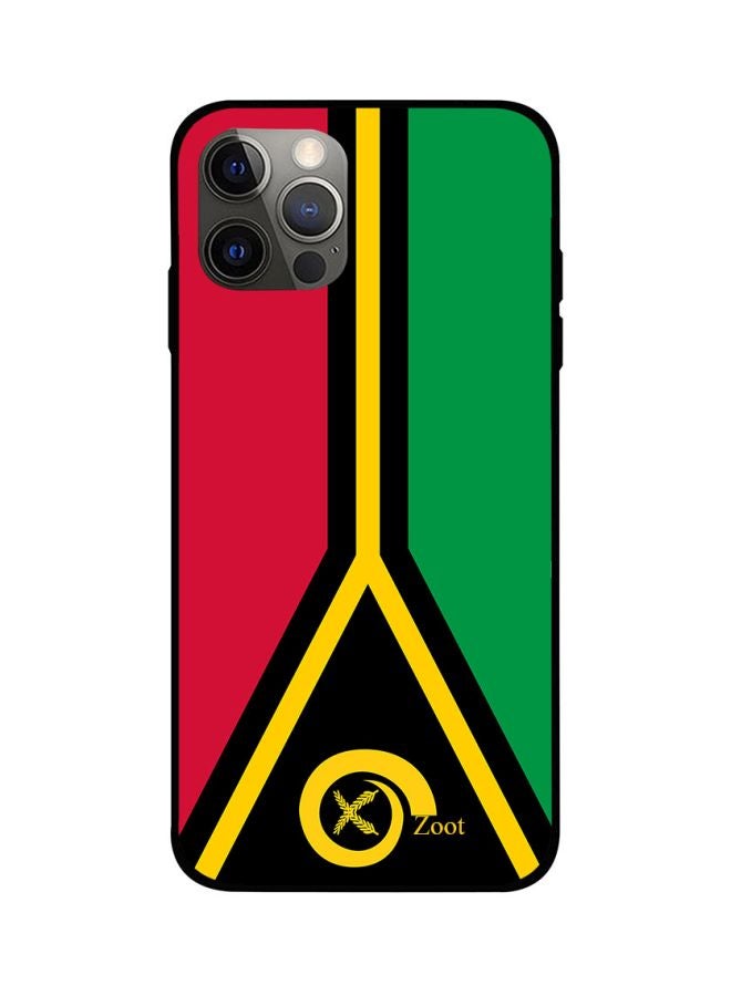 Zoot Printed Case Cover -for Apple iPhone 12 Pro Max Red/Black/Green Red/Black/Green - Image 1