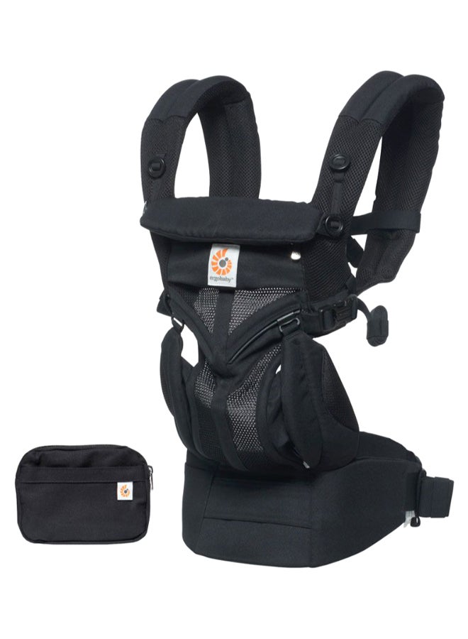ergobaby Omni 360 Cool Air Mesh Baby Carrier - Black - Image 1