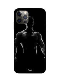 Bodybuilder Printed Case Cover For Apple iPhone 12 Pro Max Black