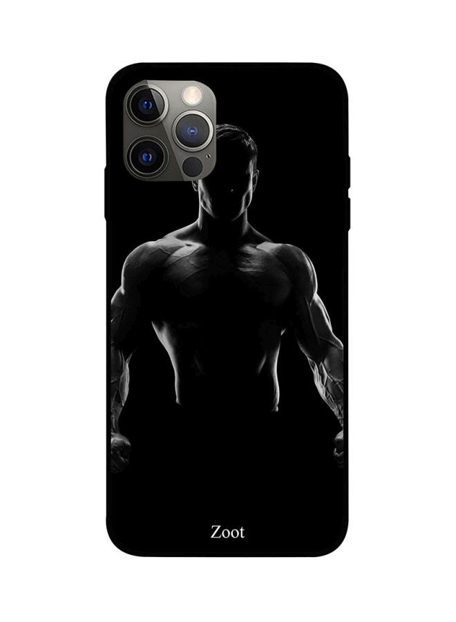 Zoot - Bodybuilder Printed Case Cover For Apple iPhone 12 Pro Max Black - Image 1