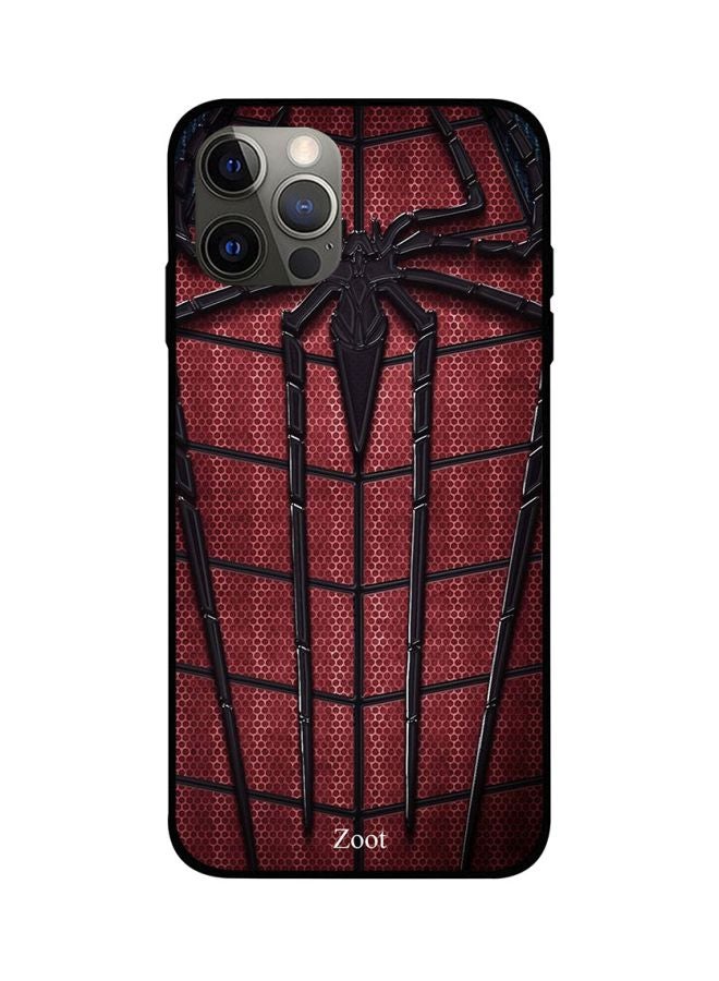 Zoot Spider Man Printed Case Cover -for Apple iPhone 12 Pro Max Red/Black Red/Black - Image 1