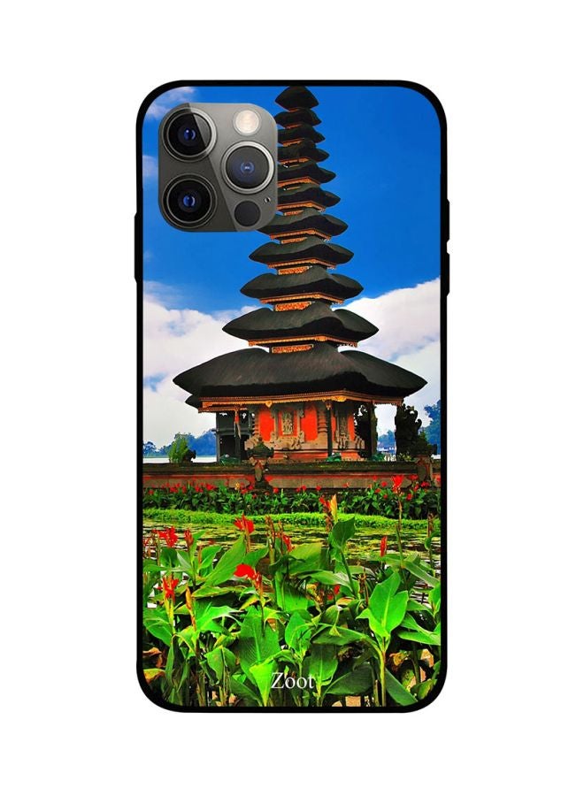 Zoot Tourist Spot Printed Case Cover -for Apple iPhone 12 Pro Max Green/Black/Blue Green/Black/Blue - Image 1