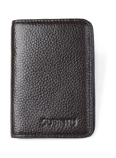 Multi-Functional Leather Coin Bag Black