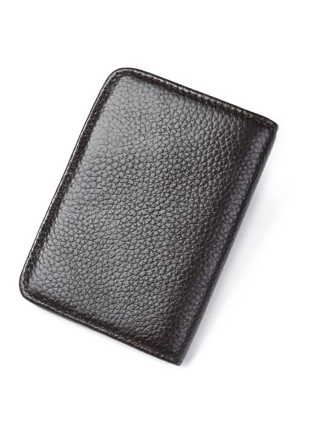 Beauenty - Multi-Functional Leather Coin Bag Black - Image 1