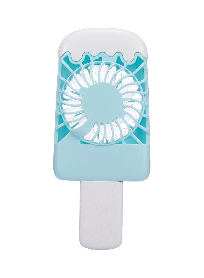 Generic Mini Handheld USB Ice Cream Fan Blue  - Image 5