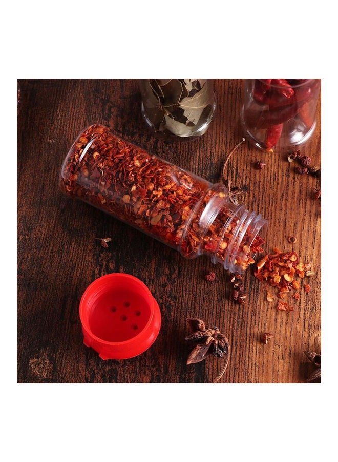 10Pcs 100ml Plastic Seasoning Bottle Spice Dispenser Pepper Jar Storage Bottle Green 20*10*20cm - Image 5