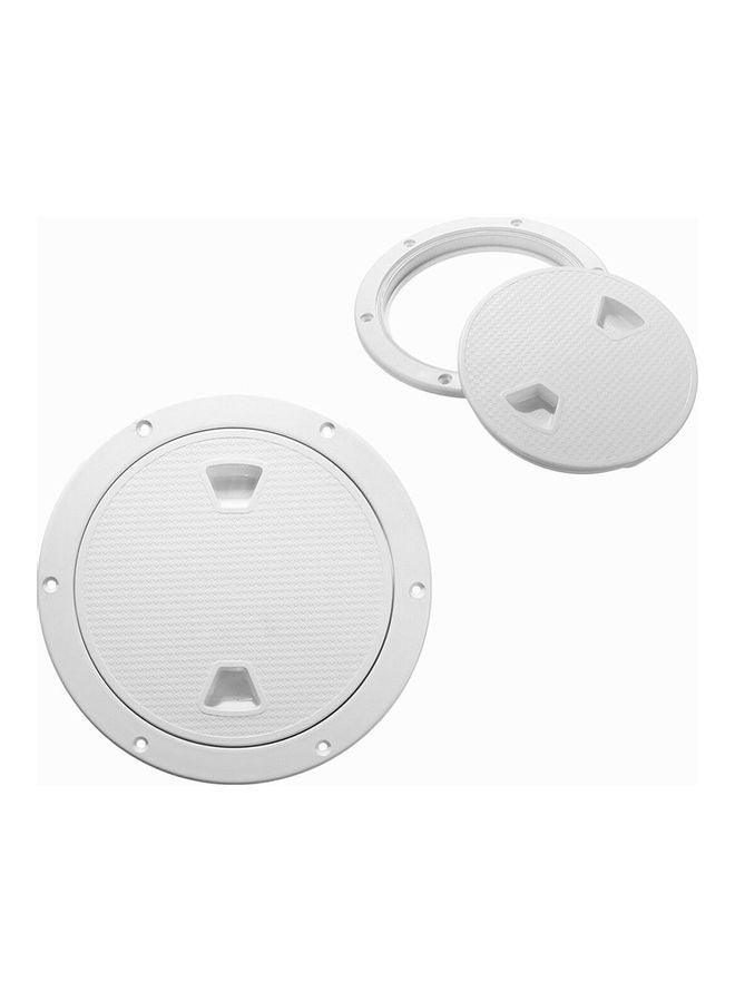 4/6/8 Inch Round Hatch Cover Non-Slip Deck Plate for Marine Boat Kayak Canoe grey - Image 4