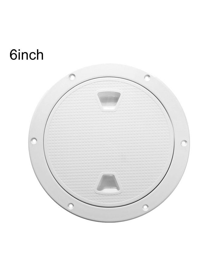 4/6/8 Inch Round Hatch Cover Non-Slip Deck Plate for Marine Boat Kayak Canoe grey - Image 5