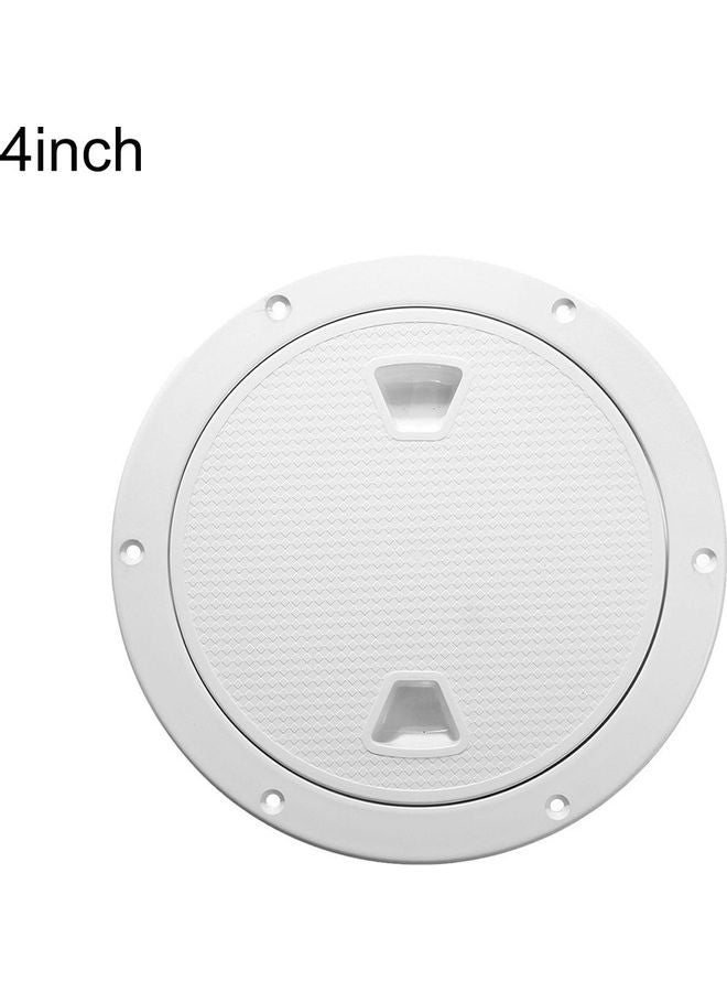 4/6/8 Inch Round Hatch Cover Non-Slip Deck Plate for Marine Boat Kayak Canoe grey - Image 1